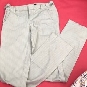 Marc by Marc Jacobs pinstripe cotton trousers.  Size 0